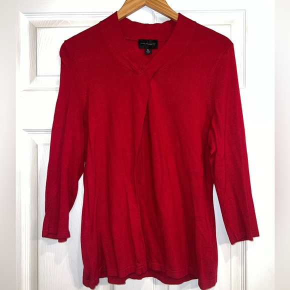 Investments Red Women's Top. Size XL. EUC - Picture 1 of 3
